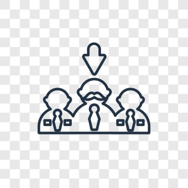 modaya uygun bir tasarım tarzı seçimi işlem simgesi. seçim işlem simgesi üzerinde şeffaf arka plan izole. seçim süreci vektör simgesi basit ve modern düz simgesi web sitesi, mobil, logo, app, Kullanıcı arabirimi.