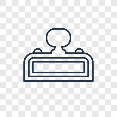 modaya uygun bir tasarım tarzı Danışma simgesi. Resepsiyon simgesi üzerinde şeffaf arka plan izole. Resepsiyon vektör simgesi basit ve modern düz simgesi web sitesi, mobil, logo, app, UI. Resepsiyon simge vektör çizim, Eps10.