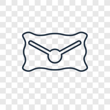 e-posta simgesi modaya uygun bir tasarım tarzı. e-posta simgesi üzerinde şeffaf arka plan izole. e-posta vektör simgesi basit ve modern düz simgesi web sitesi, mobil, logo, app, UI. e-posta simge vektör çizim, Eps10.