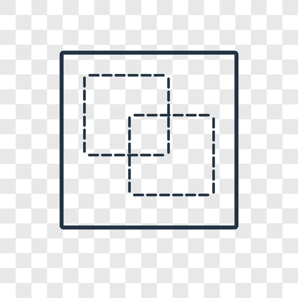 时尚设计风格中的交叉点图标 在透明背景上隔离的交集图标 交叉向量图标简单和现代平面符号为网站 应用程序 交叉点图标矢量插图 Eps10 — 图库矢量图片