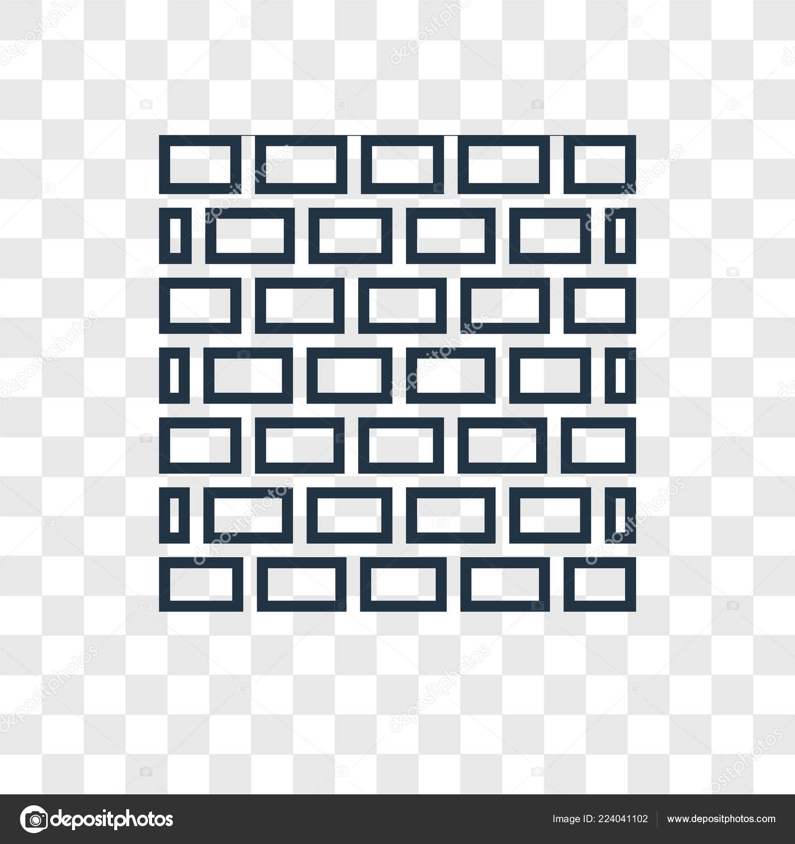 Firewall Icon Trendy Design Style Firewall Icon Isolated Transparent Background Stock Vector C Topvectorstock 224041102