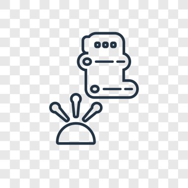 modaya uygun bir tasarım tarzı Tekstil simgesi. saydam arka plan üzerinde izole Tekstil simgesi. tekstil vektör simgesi basit ve modern düz simgesi web sitesi, mobil, logo, app, UI. Tekstil simge vektör çizim, Eps10.