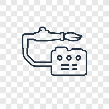 Kaynak simgesi modaya uygun bir tasarım tarzı. saydam arka plan üzerinde izole simge kaynak. vektör simgesi basit ve modern düz simgesi web sitesi, mobil, logo, app, kaynak kullanıcı arabirimi. Kaynak simge vektör çizim, Eps10.