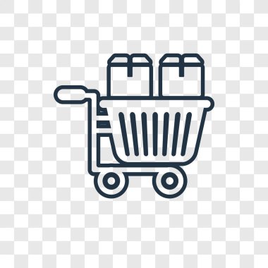 modaya uygun bir tasarım tarzı arabası simgesi. saydam arka plan üzerinde izole arabası simgesi. arabası vektör simgesi basit ve modern düz simgesi web sitesi, mobil, logo, app, UI. arabası simge vektör çizim, Eps10.