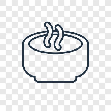 modaya uygun bir tasarım tarzı kase simgesi. saydam arka plan üzerinde izole kase simgesi. kase vektör simgesi basit ve modern düz simgesi web sitesi, mobil, logo, app, UI. kase simge vektör çizim, Eps10.