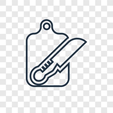 modaya uygun bir tasarım tarzı mutfak kurulu simgesi. Mutfak kurulu simgesi üzerinde şeffaf arka plan izole. Mutfak kurulu vektör simgesi basit ve modern düz simgesi web sitesi, mobil, logo, app, UI. Mutfak Pano simge vektör çizim, Eps10.