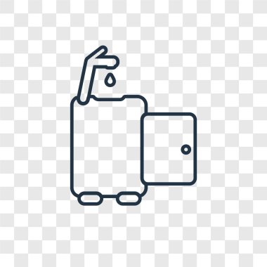 modaya uygun bir tasarım tarzı simgesine dokunun. saydam arka plan üzerinde izole simgesine dokunun. vektör simgesi basit ve modern düz simgesi web sitesi, mobil, logo, app, dokunun UI. simge vektör çizim, Eps10 dokunun.