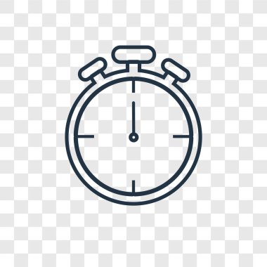 modaya uygun bir tasarım tarzı Zamanlayıcı simgesi. saydam arka plan üzerinde izole Zamanlayıcı simgesi. Zamanlayıcı vektör simgesi basit ve modern düz simgesi web sitesi, mobil, logo, app, UI. Zamanlayıcı simgesi vektör çizim, Eps10.