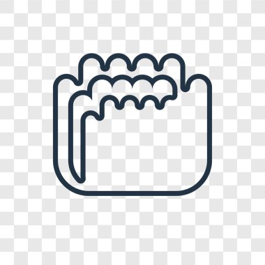 modaya uygun bir tasarım tarzı kalıp simgesi. saydam arka plan üzerinde izole kalıp simgesi. kalıp vektör simgesi basit ve modern düz simgesi web sitesi, mobil, logo, app, UI. kalıp simge vektör çizim, Eps10.