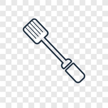 modaya uygun bir tasarım tarzı kürek simgesi. saydam arka plan üzerinde izole simgesi kürek. kürek vektör simgesi basit ve modern düz simgesi web sitesi, mobil, logo, app, UI. simge vektör çizim, Eps10 kürek.