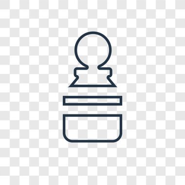 modaya uygun bir tasarım tarzı parfüm simgesi. saydam arka plan üzerinde izole parfüm simgesi. Parfüm vektör simgesi basit ve modern düz simgesi web sitesi, mobil, logo, app, UI. Parfüm simge vektör çizim, Eps10.