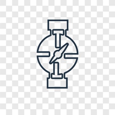 modaya uygun bir tasarım stili simgesini dikkat edin. saydam arka plan üzerinde izole simgesini dikkat edin. Watch vektör simgesi basit ve modern düz simgesi web sitesi, mobil, logo, app, UI. simge vektör çizim, Eps10 izle.