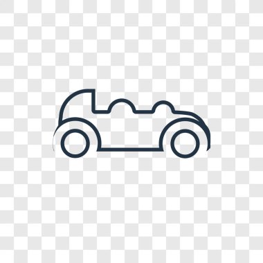 modaya uygun bir tasarım tarzı araba simgesi. Araba simgesi üzerinde şeffaf arka plan izole. araba vektör simgesi basit ve modern düz simgesi web sitesi, mobil, logo, app, UI. Araba simge vektör çizim, Eps10.