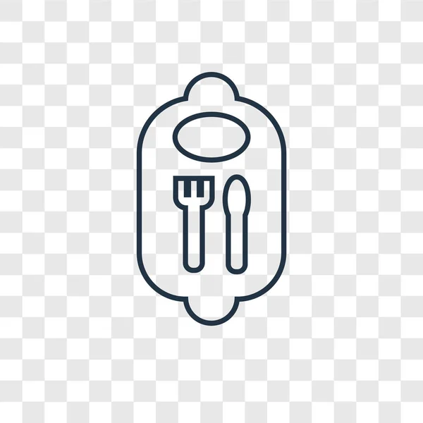 Bib Icon Trendy Design Style Значок Bib Изолирован Прозрачном Фоне — стоковый вектор