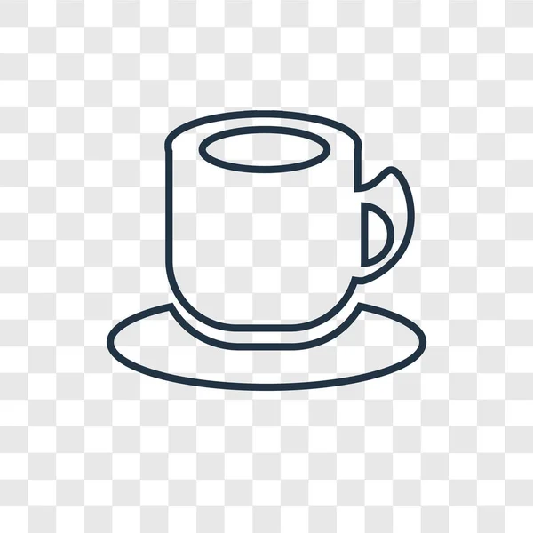 Иконка Чашки Чая Модном Стиле Дизайна Иконка Чашки Чая Изолированы — стоковый вектор