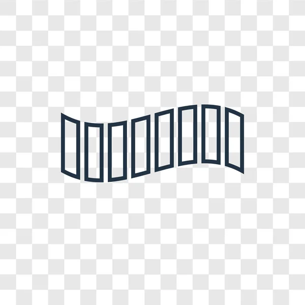 Laden Symbol Trendigen Design Stil Ladesymbol Isoliert Auf Transparentem Hintergrund — Stockvektor