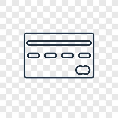 CIT kartı simgesine modaya uygun bir tasarım tarzı. CIT kartı simgesi üzerinde şeffaf arka plan izole. CIT kartı vektör simgesi basit ve modern düz simgesi web sitesi, mobil, logo, app, UI. CIT kartı simge vektör çizim, Eps10.