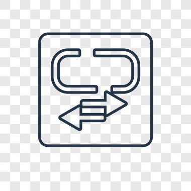 bağlantı simgesini modaya uygun bir tasarım tarzı. bağlantı simgesini şeffaf arka plan üzerinde izole. bağlantı vektör simgesi basit ve modern düz simgesi web sitesi, mobil, logo, app, UI. Bağlantı simge vektör çizim, Eps10.