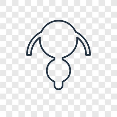 modaya uygun bir tasarım tarzı molar simgesi. molar simgesi üzerinde şeffaf arka plan izole. molar vektör simgesi basit ve modern düz simgesi web sitesi, mobil, logo, app, UI. molar simge vektör çizim, Eps10.