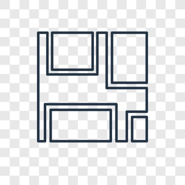 harita simgesi modaya uygun bir tasarım tarzı. harita simgesi üzerinde şeffaf arka plan izole. Harita vektör simgesi basit ve modern düz simgesi web sitesi, mobil, logo, app, UI. harita simge vektör çizim, Eps10.