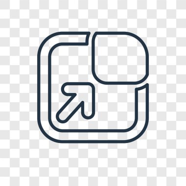 simge modaya uygun bir tasarım tarzı en üst düzeye çıkarmak. saydam arka plan üzerinde izole simgesi en üst düzeye çıkarmak. vektör simgesi basit en üst düzeye çıkarmak ve modern düz UI uygulaması, web sitesi, mobil, logo, sembol. simge vektör çizim, Eps10 en üst düzeye çıkarmak.