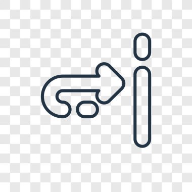 sağ ok simgesi modaya uygun bir tasarım tarzı. saydam arka plan üzerinde izole sağ ok simgesi. sağ ok vektör simgesi basit ve modern düz simgesi web sitesi, mobil, logo, app, UI. sağ ok simge vektör çizim, Eps10.