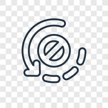 modaya uygun bir tasarım tarzı yörünge simgesi. saydam arka plan üzerinde izole simgesi yörünge. yörünge vektör simgesi basit ve modern düz simgesi web sitesi, mobil, logo, app, UI. simge vektör çizim, Eps10 yörünge.