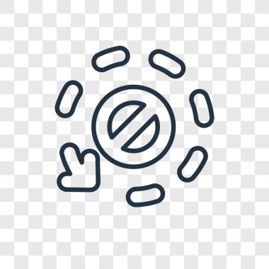 modaya uygun bir tasarım tarzı yörünge simgesi. saydam arka plan üzerinde izole simgesi yörünge. yörünge vektör simgesi basit ve modern düz simgesi web sitesi, mobil, logo, app, UI. simge vektör çizim, Eps10 yörünge.