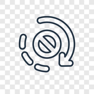 modaya uygun bir tasarım tarzı yörünge simgesi. saydam arka plan üzerinde izole simgesi yörünge. yörünge vektör simgesi basit ve modern düz simgesi web sitesi, mobil, logo, app, UI. simge vektör çizim, Eps10 yörünge.