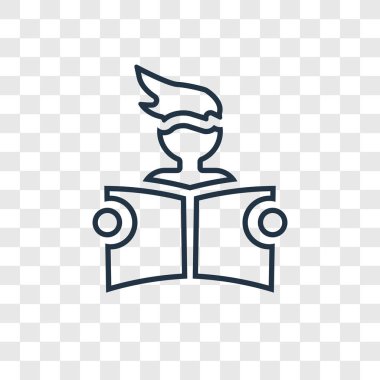 modaya uygun bir tasarım stili simgesini okuyun. saydam arka plan üzerinde izole simgesi okuyun. vektör simgesi basit okumak ve modern düz UI uygulaması, web sitesi, mobil, logo, sembol. simge vektör çizim, Eps10 okuyun.