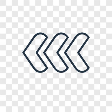 modaya uygun bir tasarım stili simgesini geri. saydam arka plan üzerinde izole simgesini geri. vektör simgesi basit ve modern düz simgesi web sitesi, mobil, logo, app, geri UI. simge vektör çizim, Eps10 geri.