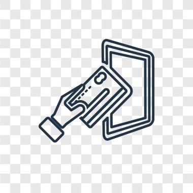 modaya uygun bir tasarım tarzı simgesine dokunun. saydam arka plan üzerinde izole simgesine dokunun. vektör simgesi basit ve modern düz simgesi web sitesi, mobil, logo, app, dokunun UI. simge vektör çizim, Eps10 dokunun.