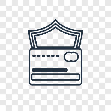 CIT kartı simgesine modaya uygun bir tasarım tarzı. CIT kartı simgesi üzerinde şeffaf arka plan izole. CIT kartı vektör simgesi basit ve modern düz simgesi web sitesi, mobil, logo, app, UI. CIT kartı simge vektör çizim, Eps10.