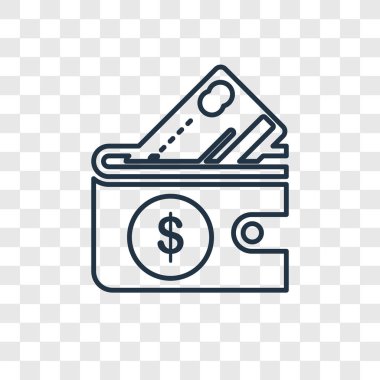 m-cüzdan simgesi modaya uygun bir tasarım tarzı. m-cüzdan simgesi üzerinde şeffaf arka plan izole. m-cüzdan vektör simgesi basit ve modern düz simgesi web sitesi, mobil, logo, app, UI. m-cüzdan simge vektör çizim, Eps10.