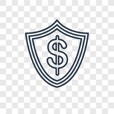 modaya uygun bir tasarım tarzı kalkan kutsal kişilerin resmi. kalkan kutsal kişilerin resmi saydam arka plan izole. kalkan vektör simgesi basit ve modern düz simgesi web sitesi, mobil, logo, app, UI. simge vektör çizim, Eps10 kalkan.