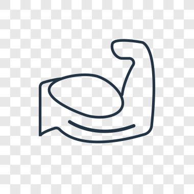 vücut geliştirme simgesi modaya uygun bir tasarım tarzı. vücut geliştirme üzerinde şeffaf arka plan izole simgesi. vücut geliştirme vektör simgesi basit ve modern düz simgesi web sitesi, mobil, logo, app, UI. vücut geliştirme simge vektör çizim, Eps10.