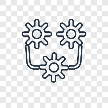 işlem simgesi modaya uygun bir tasarım tarzı. işlem simgesi üzerinde şeffaf arka plan izole. işlem vektör simgesi basit ve modern düz simgesi web sitesi, mobil, logo, app, UI. işlem simge vektör çizim, Eps10.