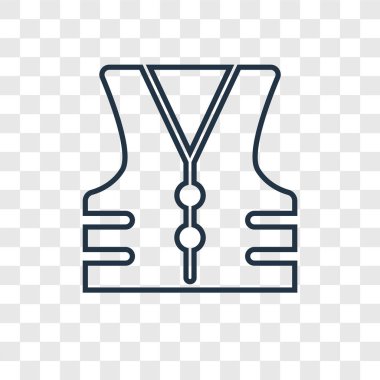 modaya uygun bir tasarım tarzı Emanet vesty simgesi. Emanet vesty simgesi üzerinde şeffaf arka plan izole. Emanet vesty vektör simgesi basit ve modern düz simgesi web sitesi, mobil, logo, app, UI. Emanet vesty simge vektör çizim, Eps10.