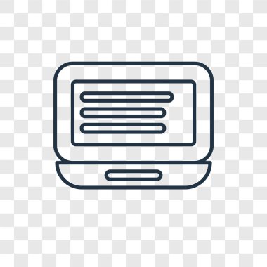 Kod Listeleme simgesini modaya uygun bir tasarım tarzı. Kod Listeleme simgesini şeffaf arka plan üzerinde izole. vektör simgesi basit ve modern düz simgesi web sitesi, mobil, logo, app, kod UI. Kod Listeleme simge vektör çizim, Eps10.