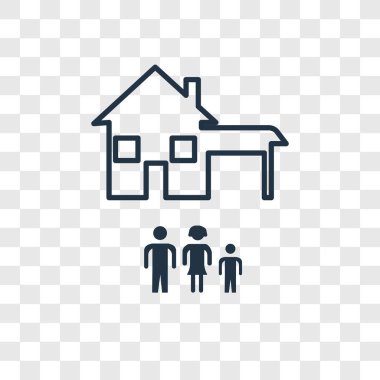 modaya uygun bir tasarım tarzı ev simgesini. ev simgesini şeffaf arka plan üzerinde izole. ev vektör simgesi basit ve modern düz simgesi web sitesi, mobil, logo, app, UI. ev simgesini vektör çizim, Eps10.
