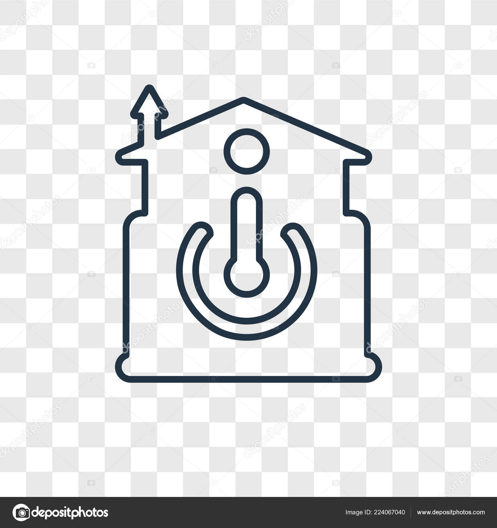 Smart Home Icon Trendy Design Style Smart Home Icon Isolated Stock Vector C Topvectorstock