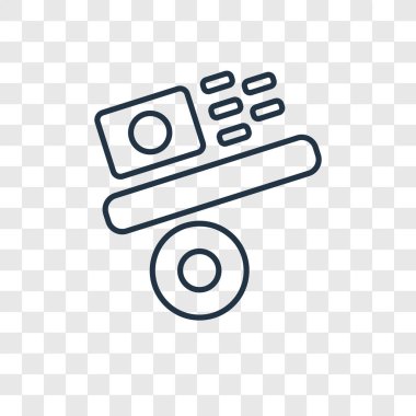 modaya uygun bir tasarım tarzı yerçekimi simgesi. yerçekimi simgesi üzerinde şeffaf arka plan izole. yerçekimi vektör simgesi basit ve modern düz simgesi web sitesi, mobil, logo, app, UI. yerçekimi simge vektör çizim, Eps10.