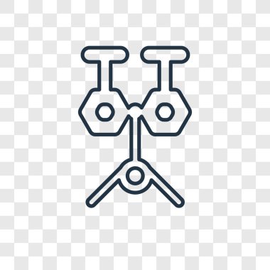 modaya uygun bir tasarım tarzı kasnak simgesi. saydam arka plan üzerinde izole kasnak simgesi. Kasnak vektör simgesi basit ve modern düz simgesi web sitesi, mobil, logo, app, UI. Kasnak simge vektör çizim, Eps10.