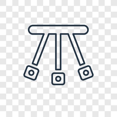 modaya uygun bir tasarım tarzı ivme simgesi. saydam arka plan üzerinde izole ivme simgesi. Momentum vektör simgesi basit ve modern düz simgesi web sitesi, mobil, logo, app, UI. Momentum simge vektör çizim, Eps10.