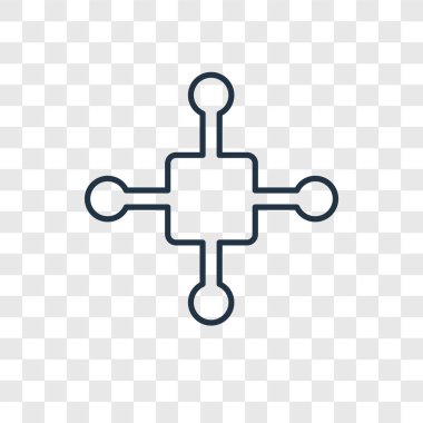 modaya uygun bir tasarım tarzı atomlar simgesi. atomlar simgesi üzerinde şeffaf arka plan izole. atomlar simgesi basit vektör ve modern düz UI uygulaması, web sitesi, mobil, logo, sembol. atomlar simge vektör çizim, Eps10.