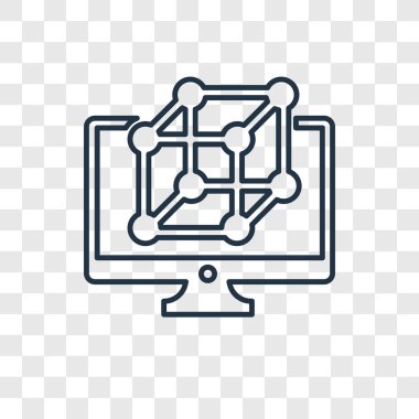 modaya uygun bir tasarım tarzı bilgisayar kutsal kişilerin resmi. bilgisayar kutsal kişilerin resmi saydam arka plan izole. Bilgisayar vektör simgesi basit ve modern düz simgesi web sitesi, mobil, logo, app, UI. bilgisayar simge vektör çizim, Eps10.