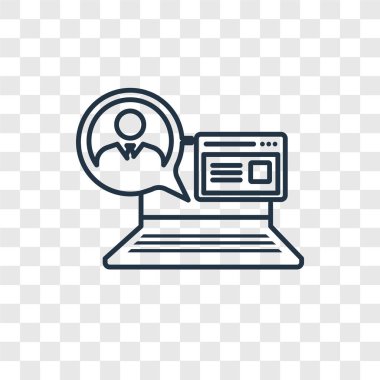 modaya uygun bir tasarım tarzı dizüstü bilgisayar kutsal kişilerin resmi. dizüstü bilgisayar simgesini şeffaf arka plan üzerinde izole. Dizüstü vektör simgesi basit ve modern düz simgesi web sitesi, mobil, logo, app, UI. Dizüstü simge vektör çizim, Eps10.