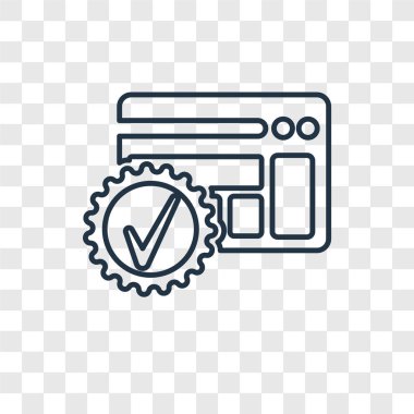 Tarayıcı simgesini modaya uygun bir tasarım tarzı. Tarayıcı simgesini şeffaf arka plan üzerinde izole. tarayıcı vektör simgesi basit ve modern düz simgesi web sitesi, mobil, logo, app, UI. tarayıcı simge vektör çizim, Eps10.