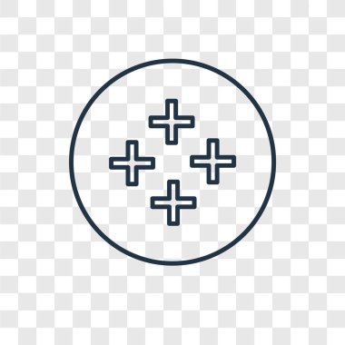 modaya uygun bir tasarım tarzı düğme simgesi. saydam arka plan üzerinde izole düğme simgesi. düğme vektör simgesi basit ve modern düz sembolü için web sitesi, mobil, logo, app, UI. düğme simge vektör çizim, Eps10.