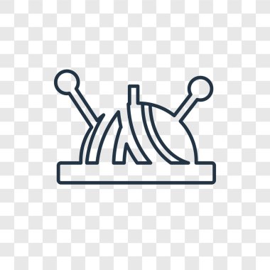 modaya uygun bir tasarım tarzı iğnelik simgesi. saydam arka plan üzerinde izole iğne yastığı simgesi. iğnelik vektör simgesi basit ve modern düz simgesi web sitesi, mobil, logo, app, UI. iğnelik simge vektör çizim, Eps10.